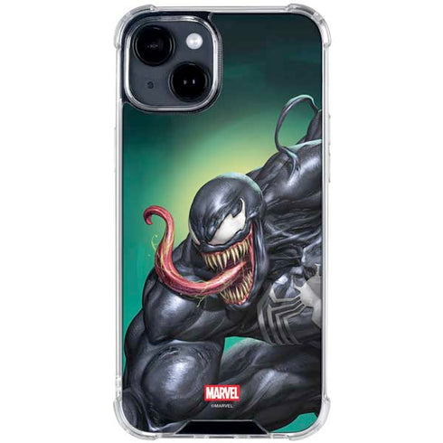 Marvel Venom Symbiote iPhone 15 Clear Case